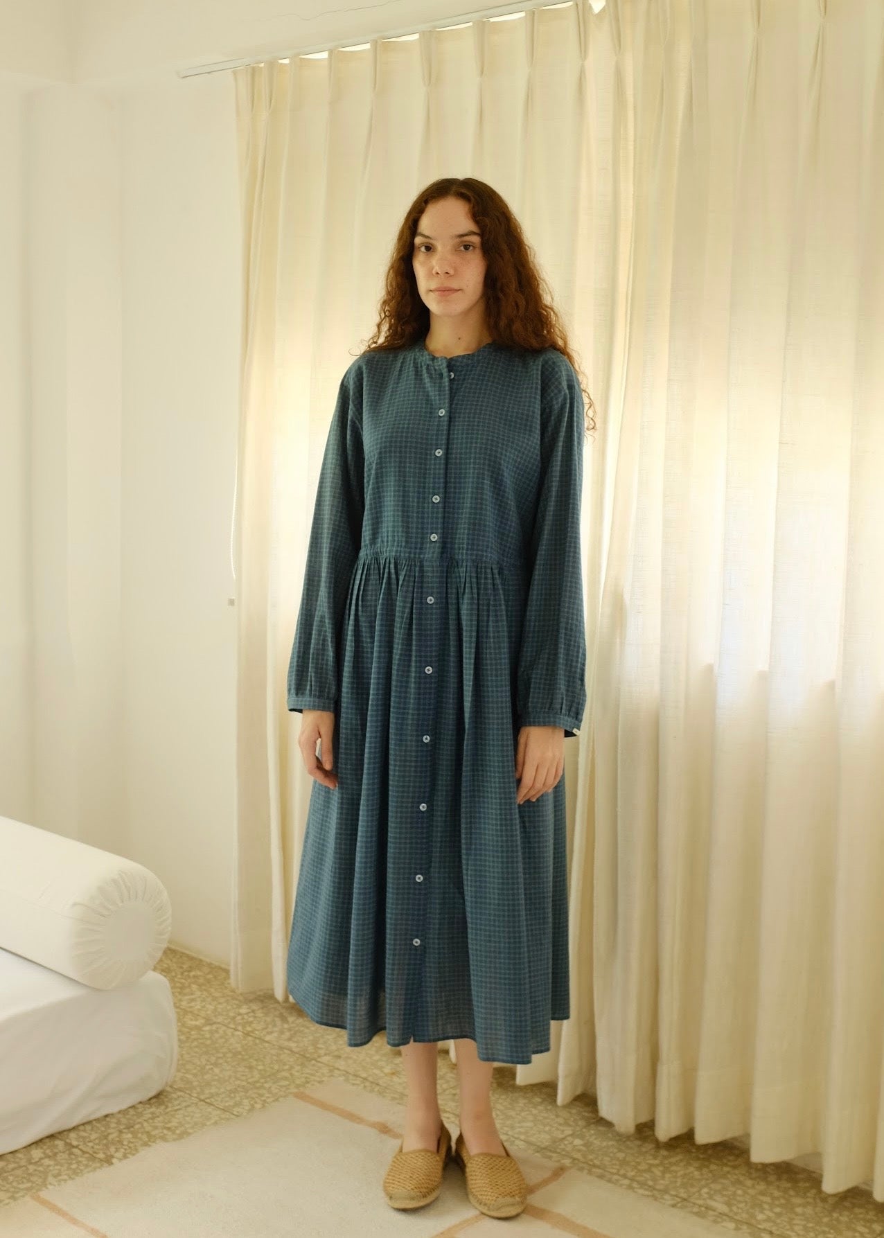 Cynthia | Washed Navy Dress