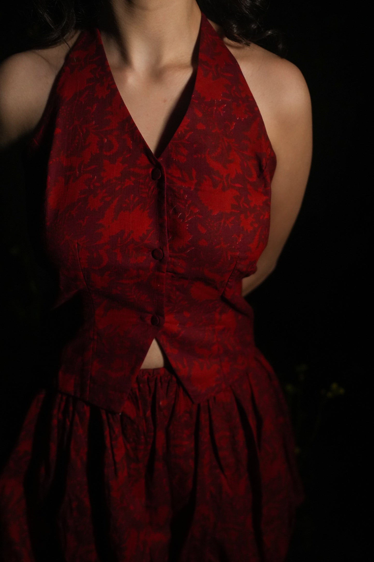 Crim | Deep Crimson Waistcoat