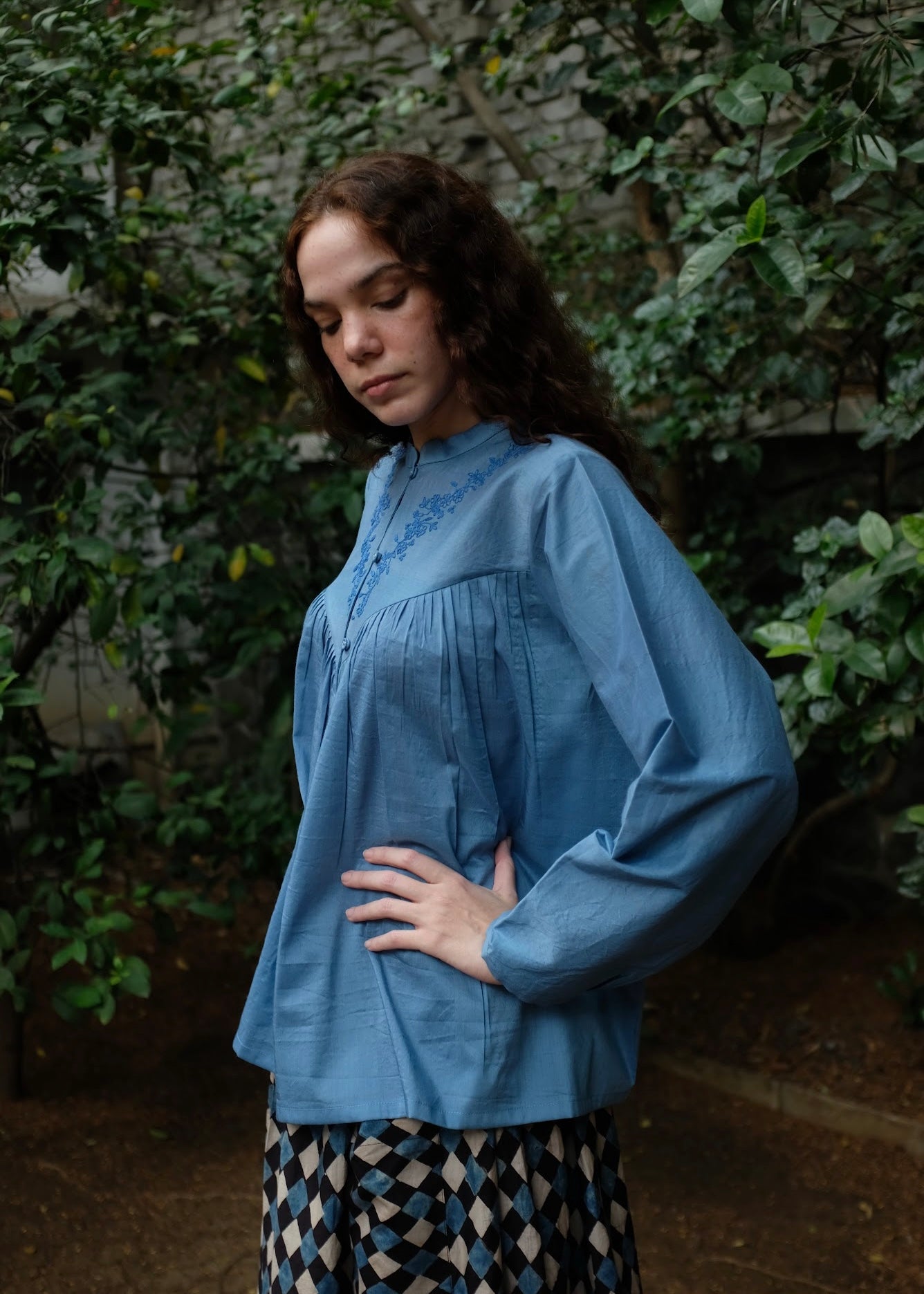 Liora | Embroidered Top