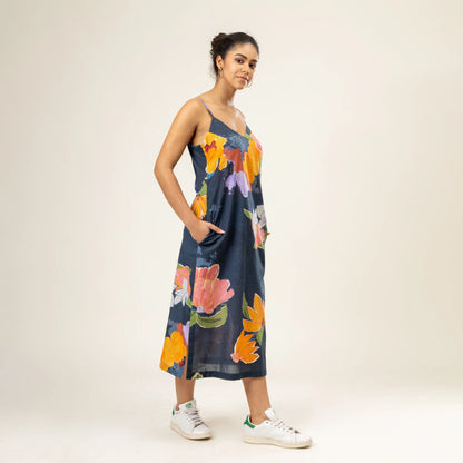 Claire | Printed Slip Dress
