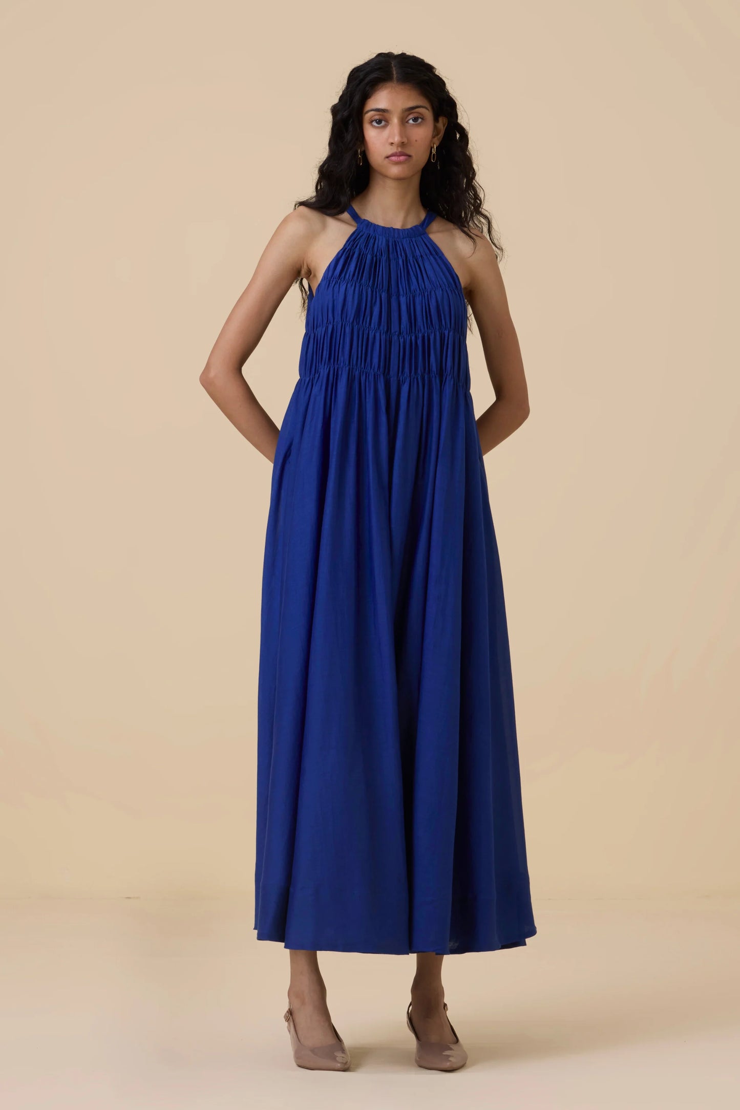 Iram | Royal Blue Maxi Dress