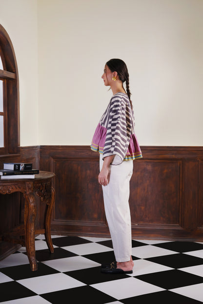 Notes from a Tree | V-neck Top