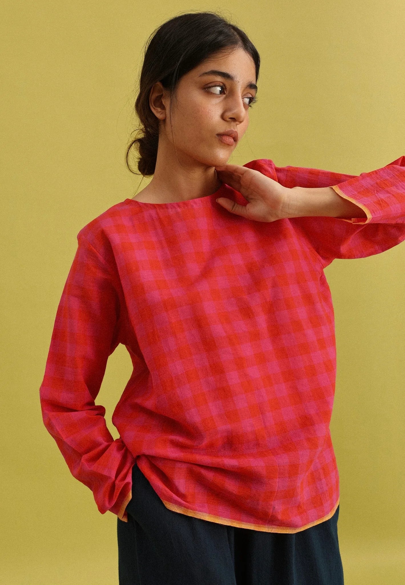 Mae | Handwoven Cotton Top