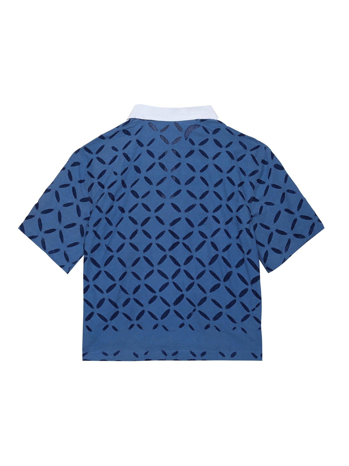 Rilli | Indigo Hand Embroidered Shirt