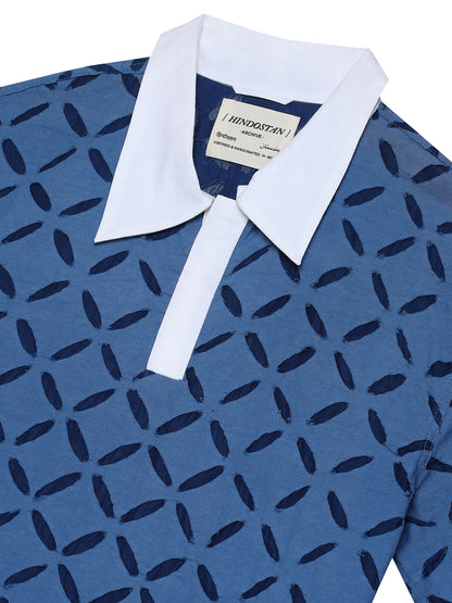 Rilli | Indigo Hand Embroidered Shirt