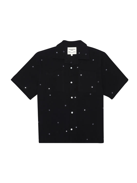 Kala Cotton | Hand Embroidered Mirror Shirt