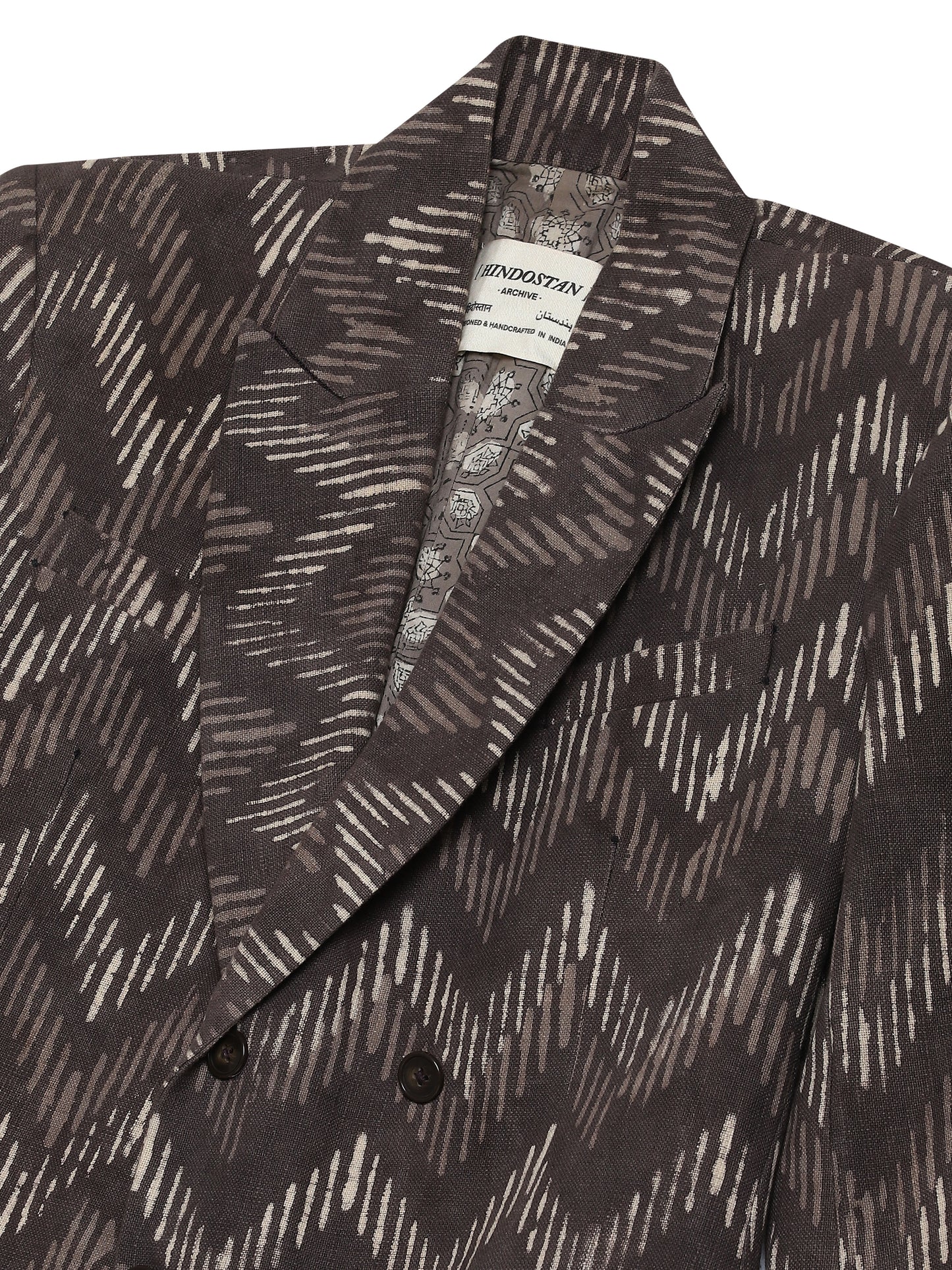 Teer | Peak Lapel Blazer