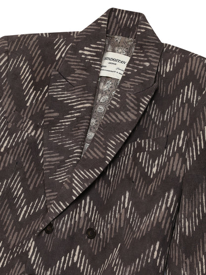 Teer | Peak Lapel Blazer