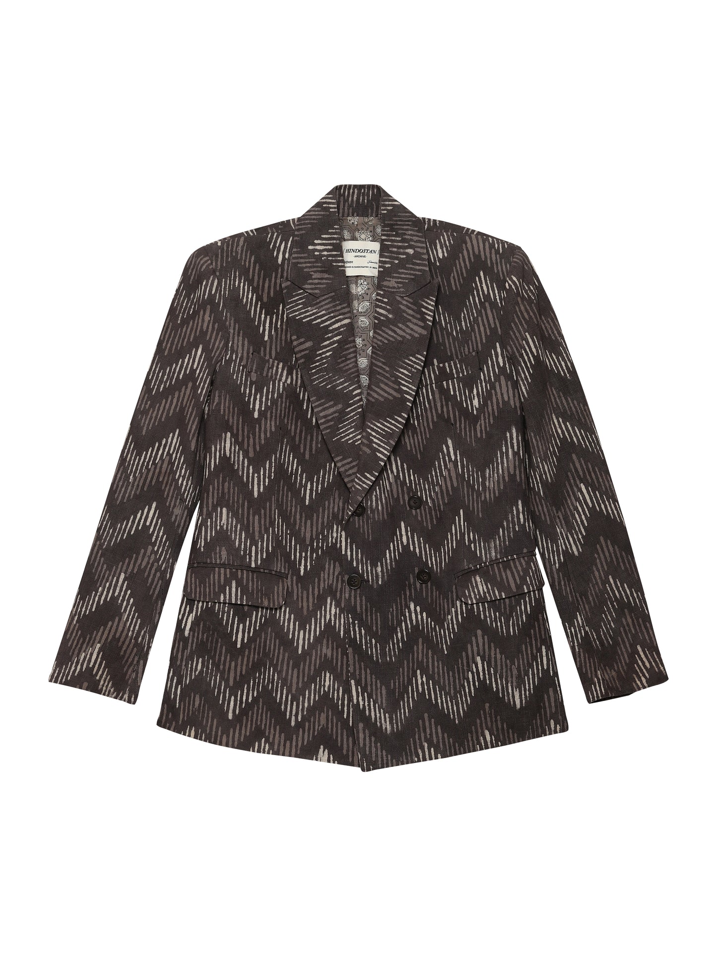 Teer | Peak Lapel Blazer