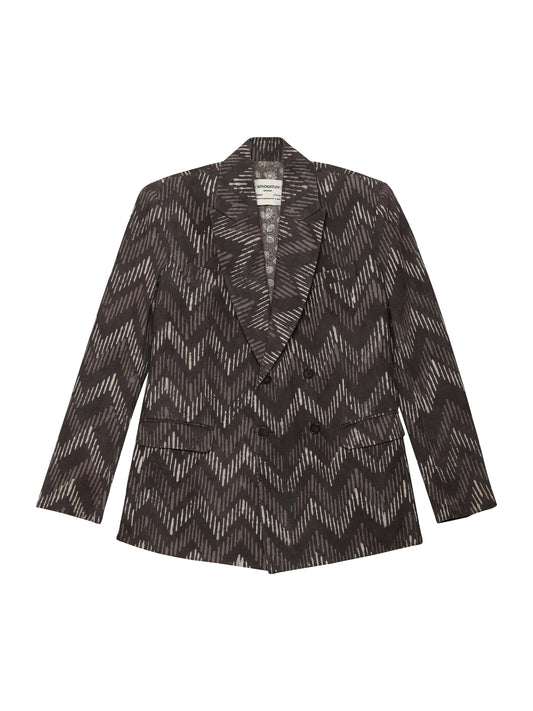 Teer | Peak Lapel Blazer