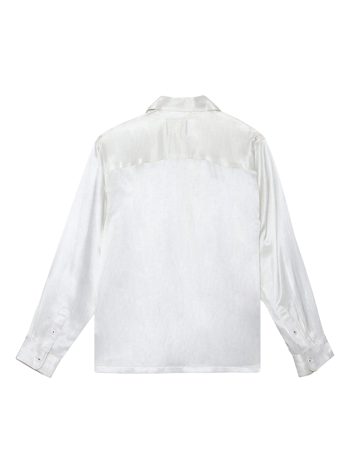 White Mashroo | Silk Shirt