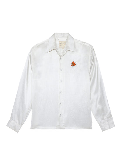 White Mashroo | Silk Shirt