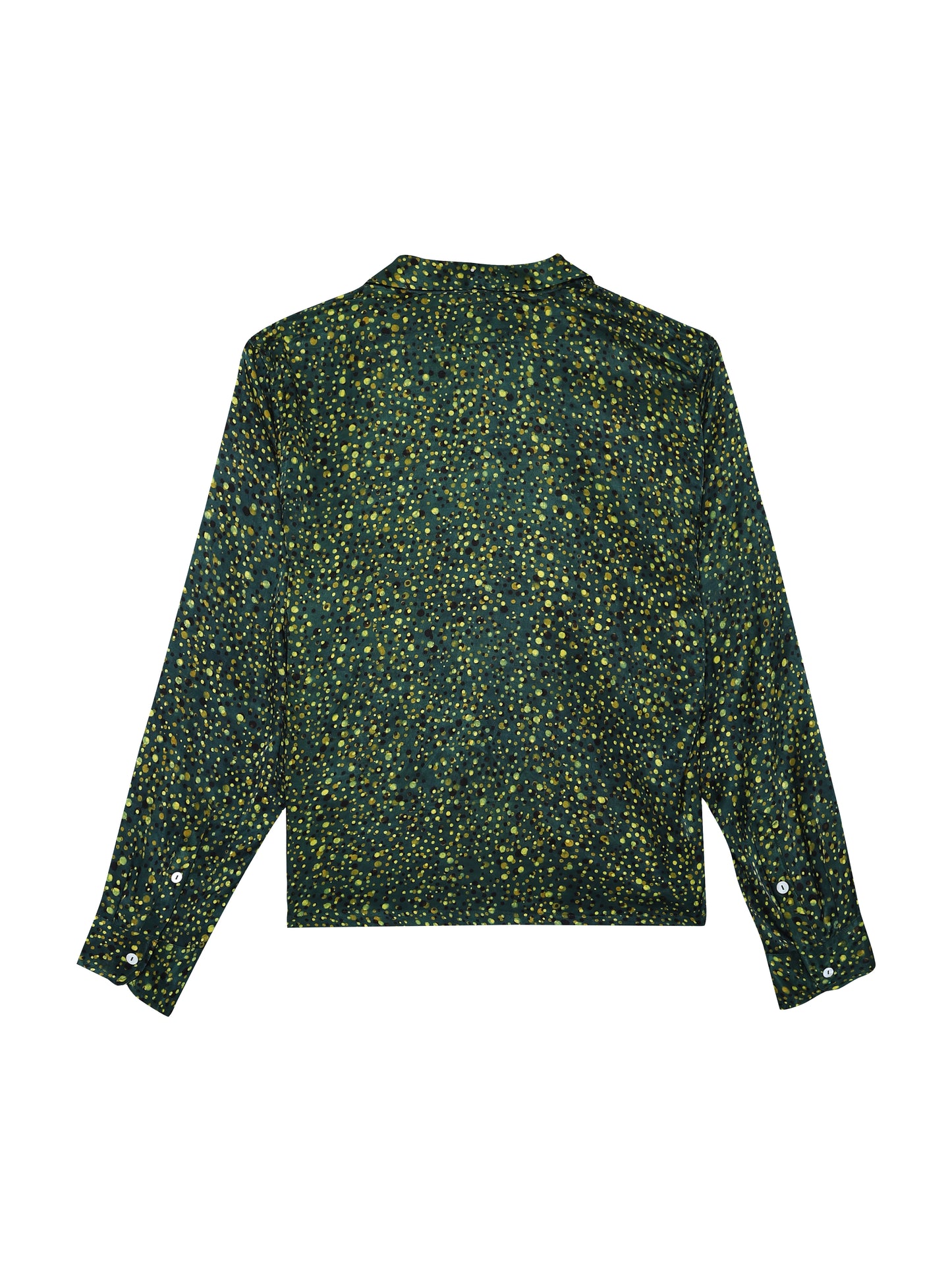 Jugnu | Handblocked Silk Shirt