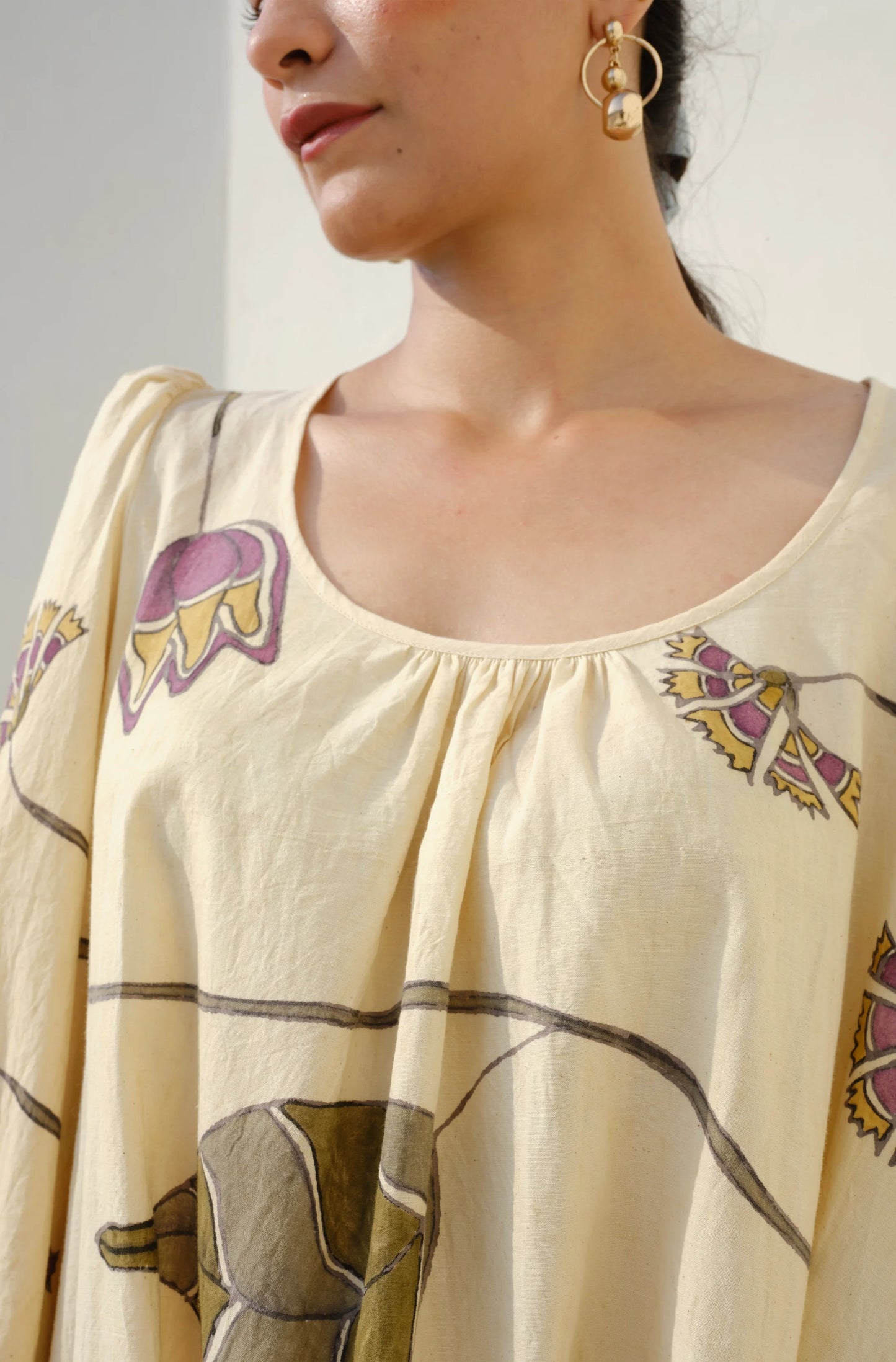 Trail of Butterfly | Puff Sleeve Dress