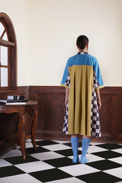 Checks in the Mail | Shirt Dress