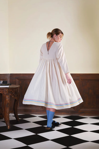 Misaligned On Purpose | A- Line Dress
