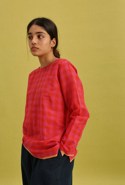 Mae | Handwoven Cotton Top