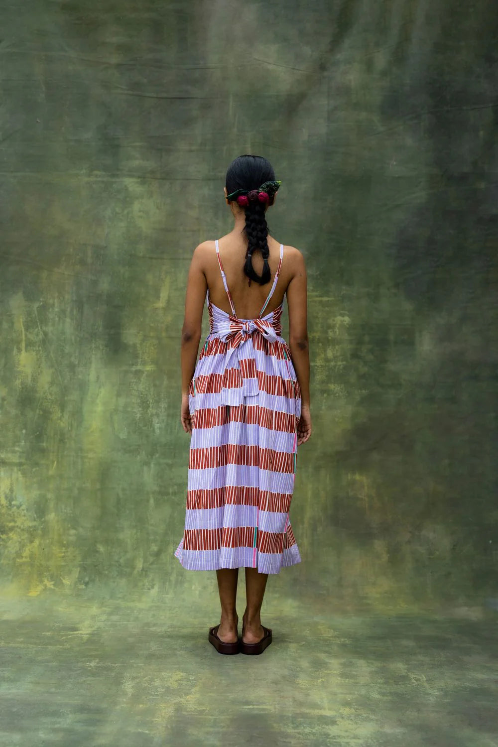 Mary | Striped Slip Dress