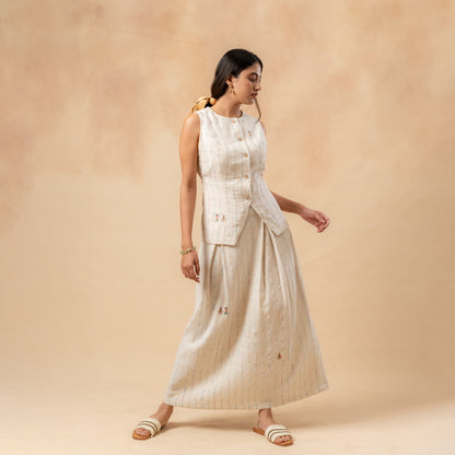 Margaret | Handwoven Waistcoat