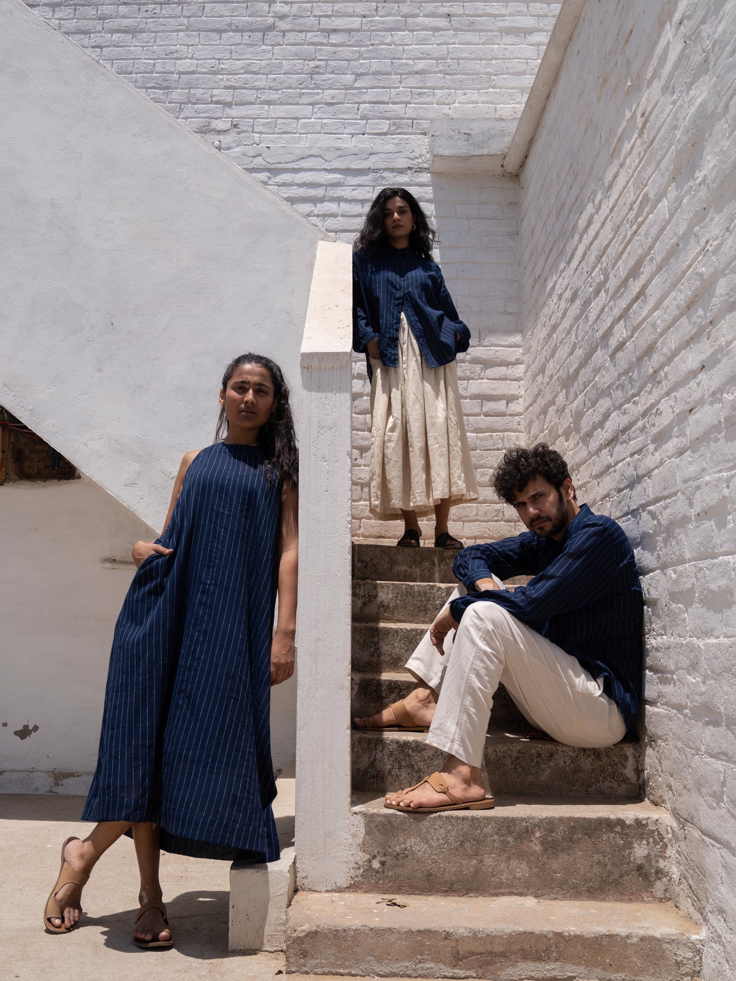 Indigo Streams | Oversized Shirt