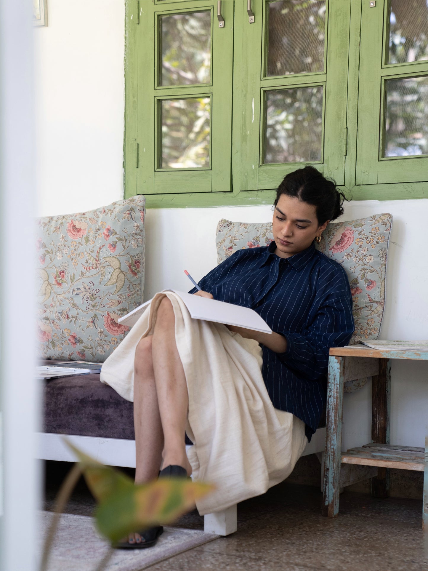 Grain | Gathered Skirt