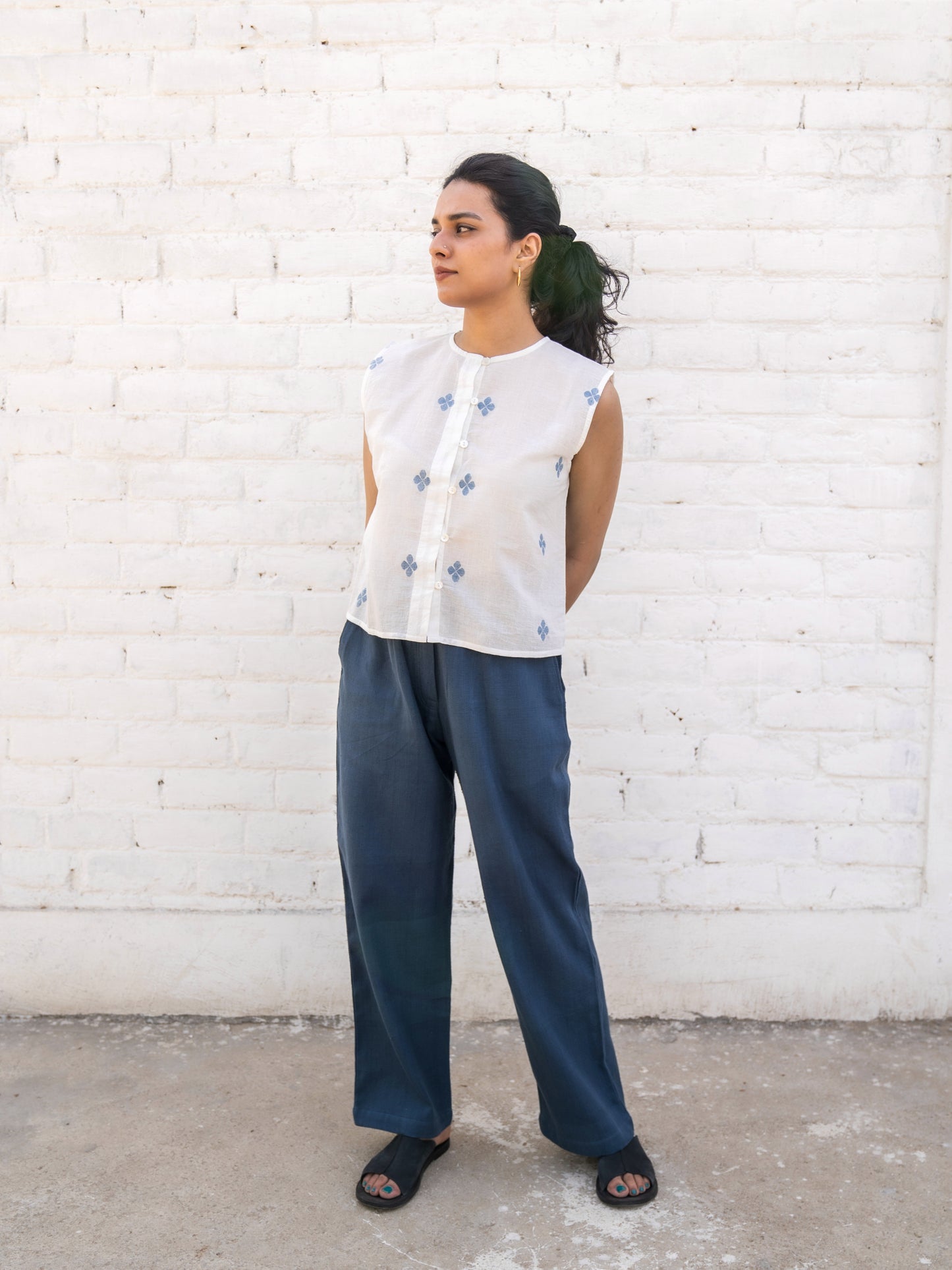 Athangudi | Front Open Vest