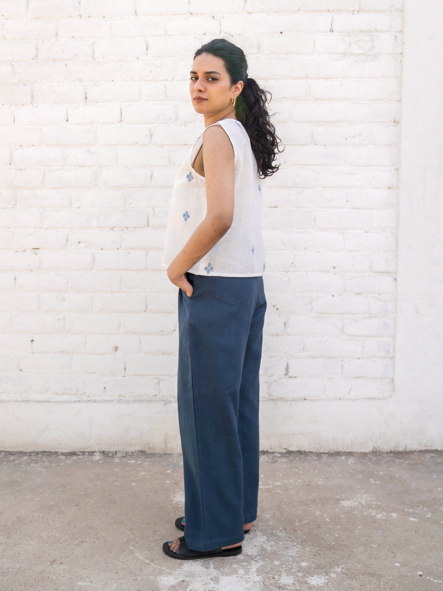 Athangudi | Front Open Vest