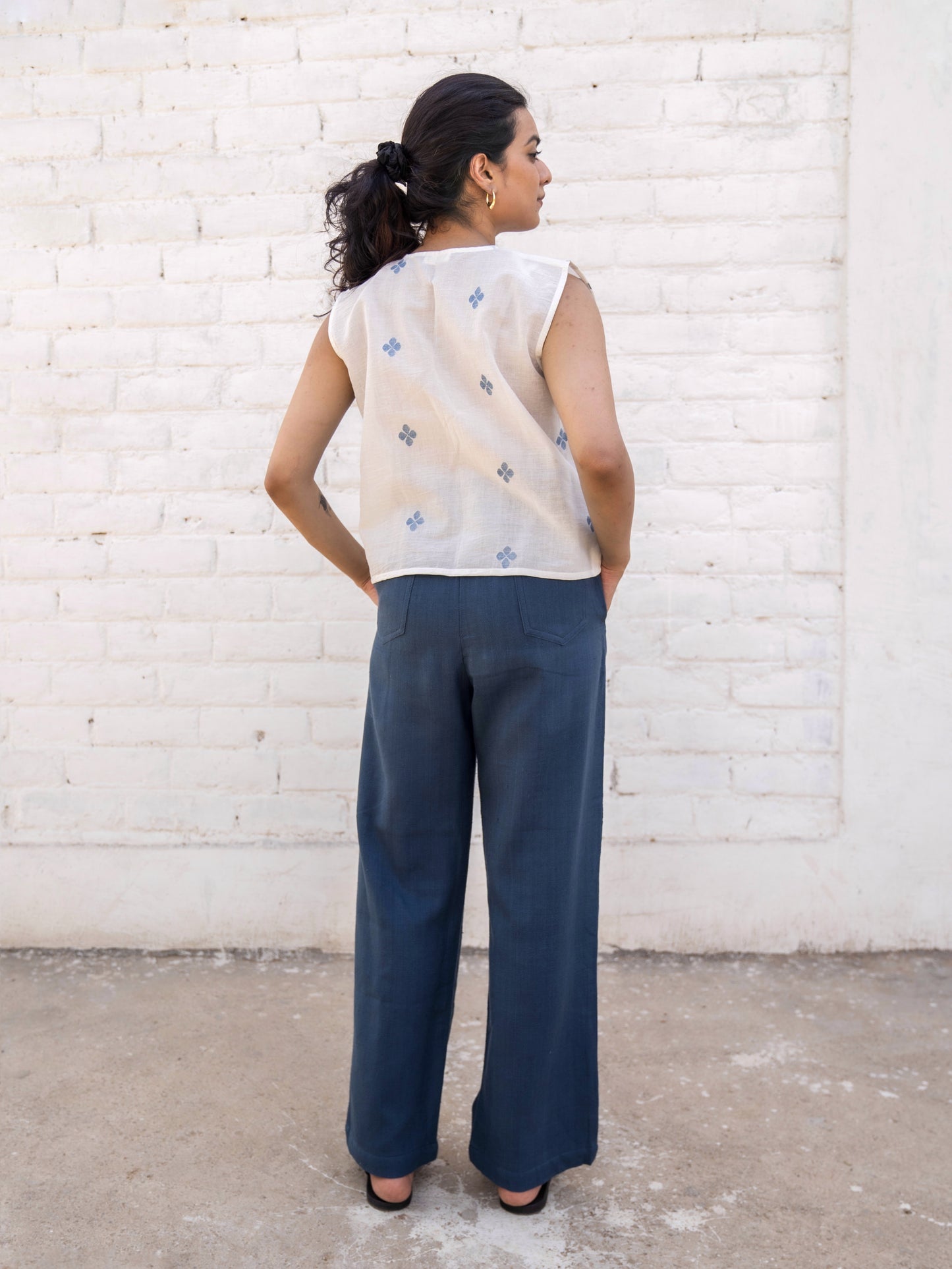 Athangudi | Front Open Vest