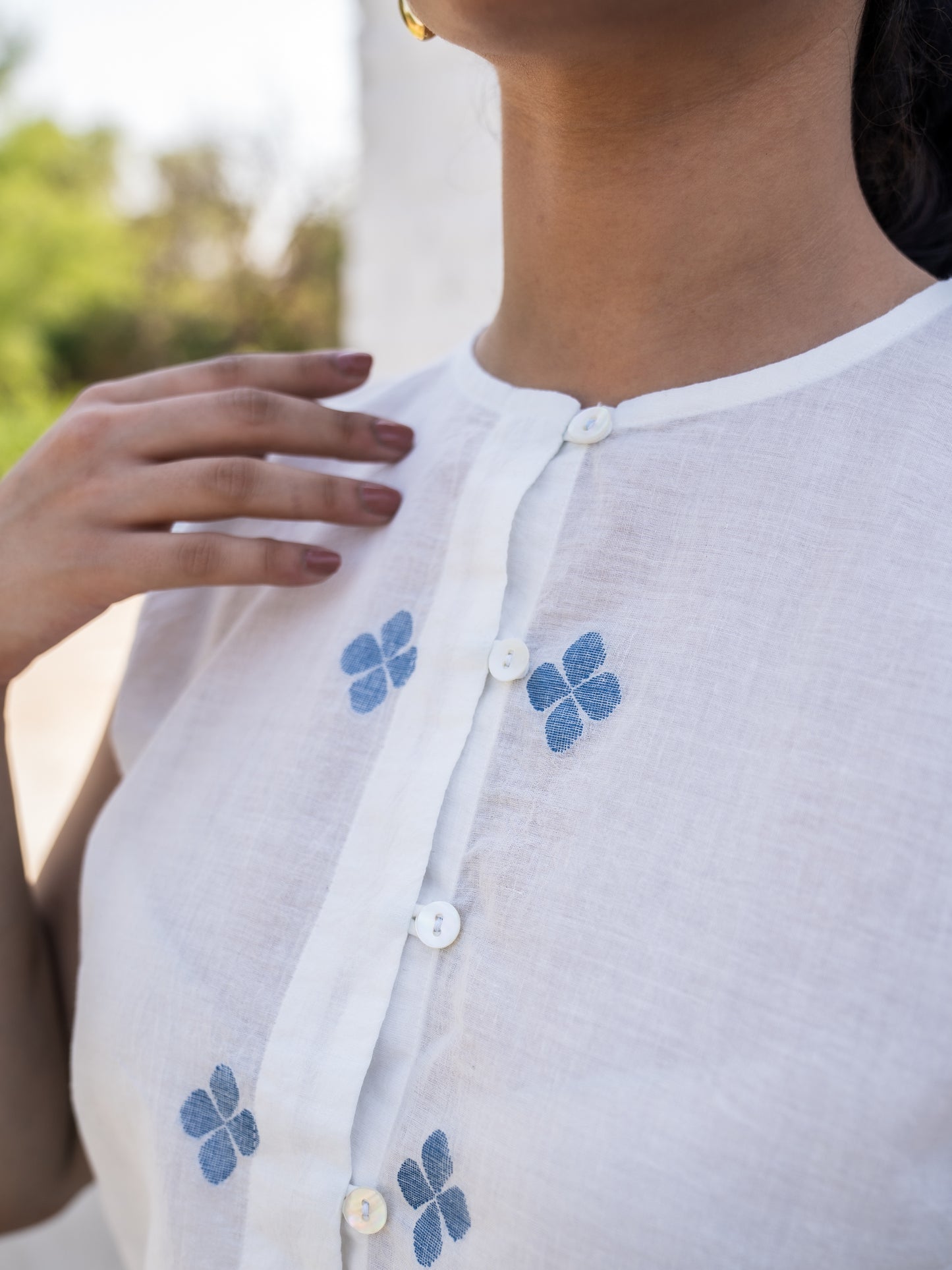 Athangudi | Front Open Vest