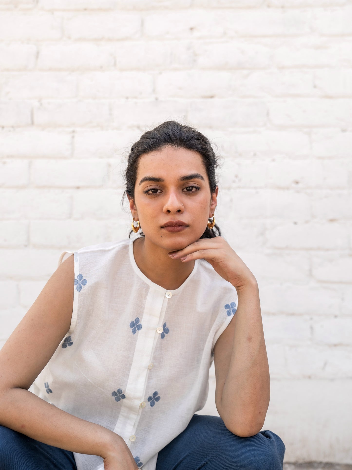 Athangudi | Front Open Vest