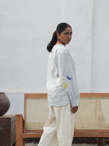Blu | Cotton Shirt