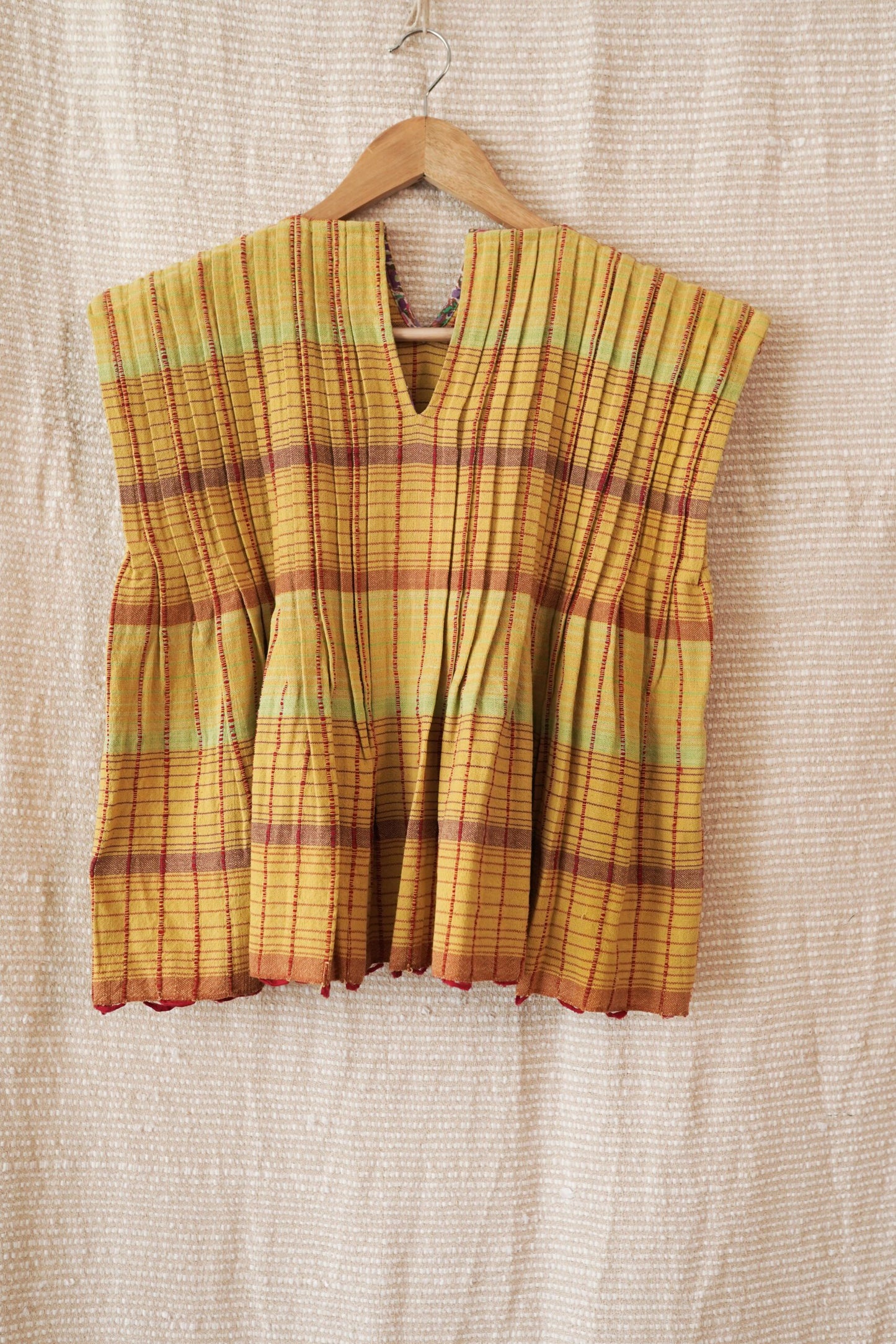 Happy Go Lucky | Pleated Yellow Top
