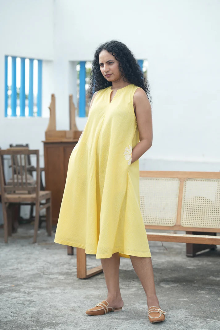 Daisy | Handloom Circle Dress