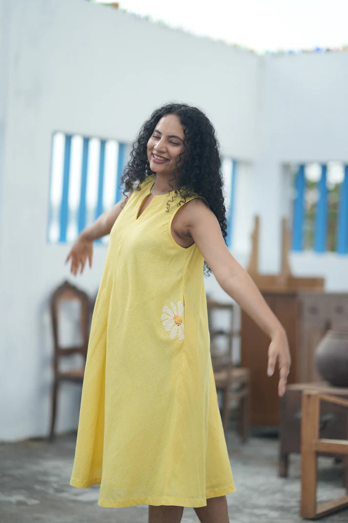 Daisy | Handloom Circle Dress