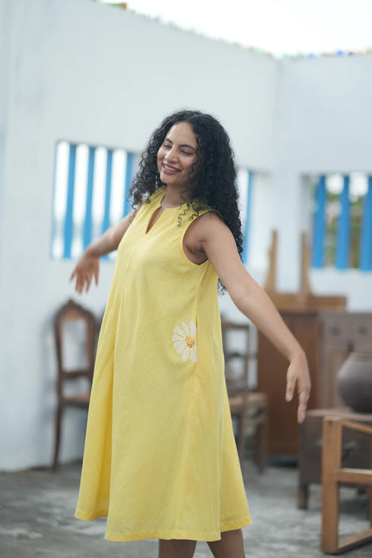 Daisy | Handloom Circle Dress
