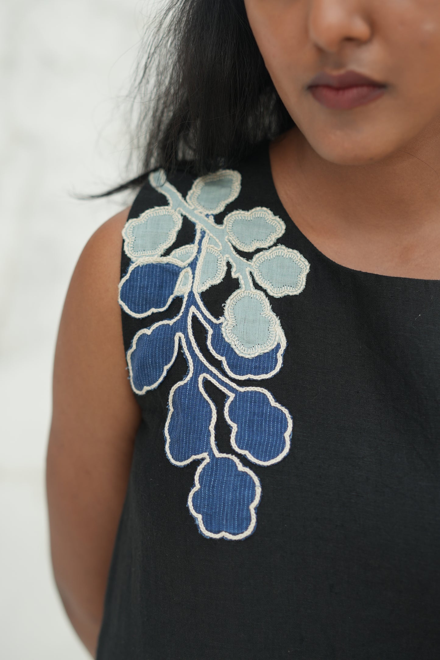 Aire | Appliqué Dress