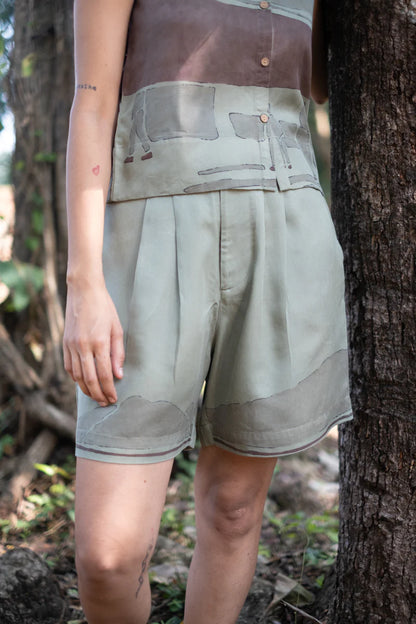 Oliver Mountain| Handpainted Shorts