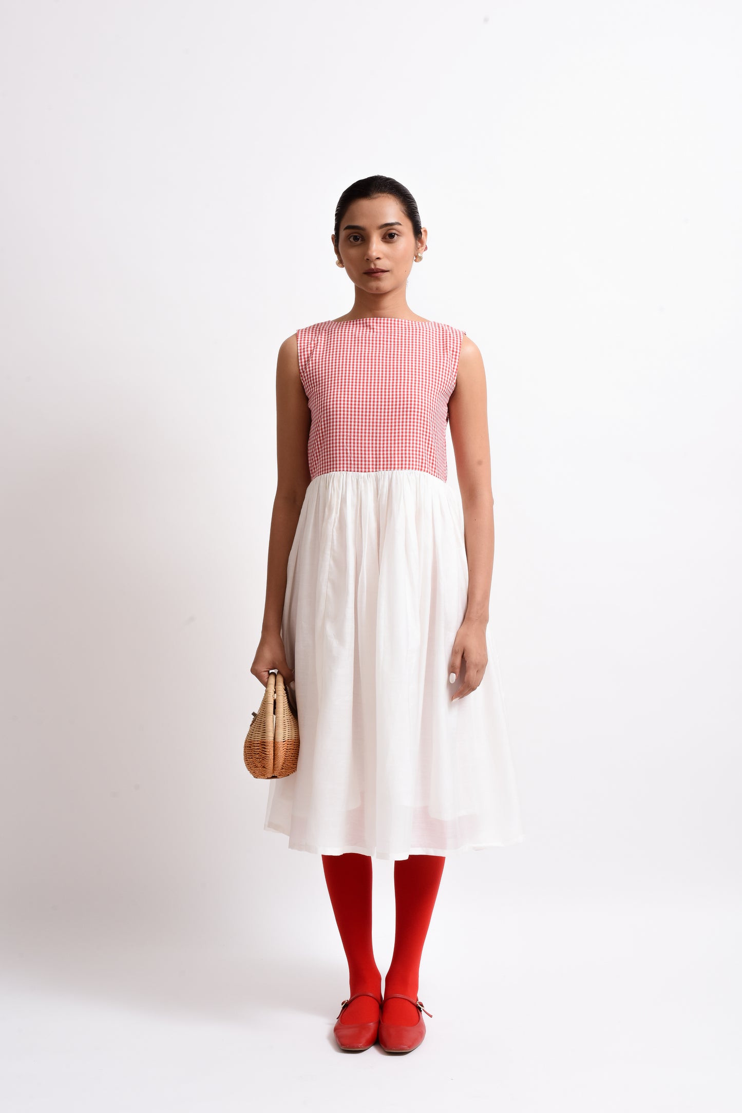 Milkmaid Dress | A-cut Dress