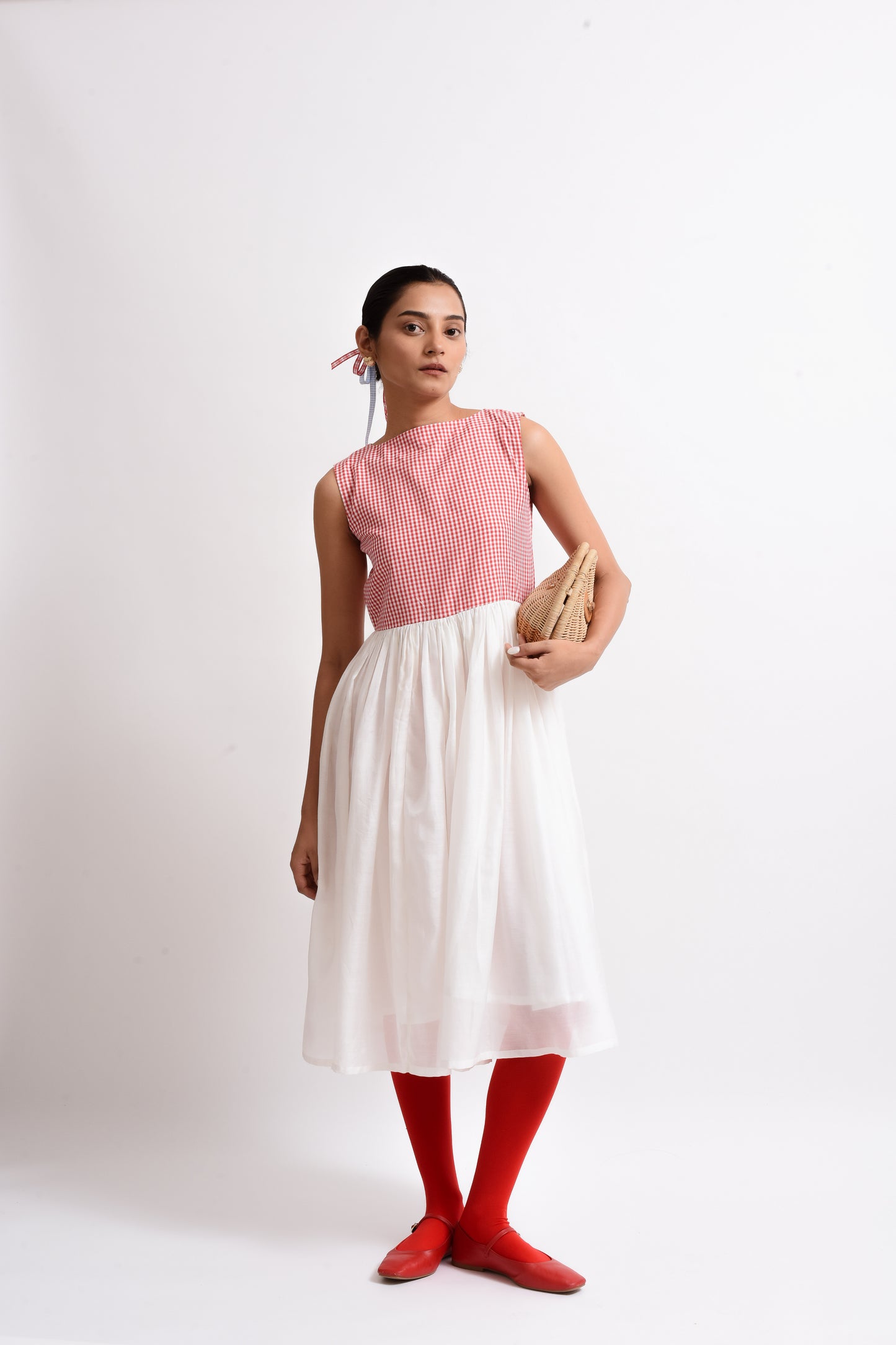 Milkmaid Dress | A-cut Dress