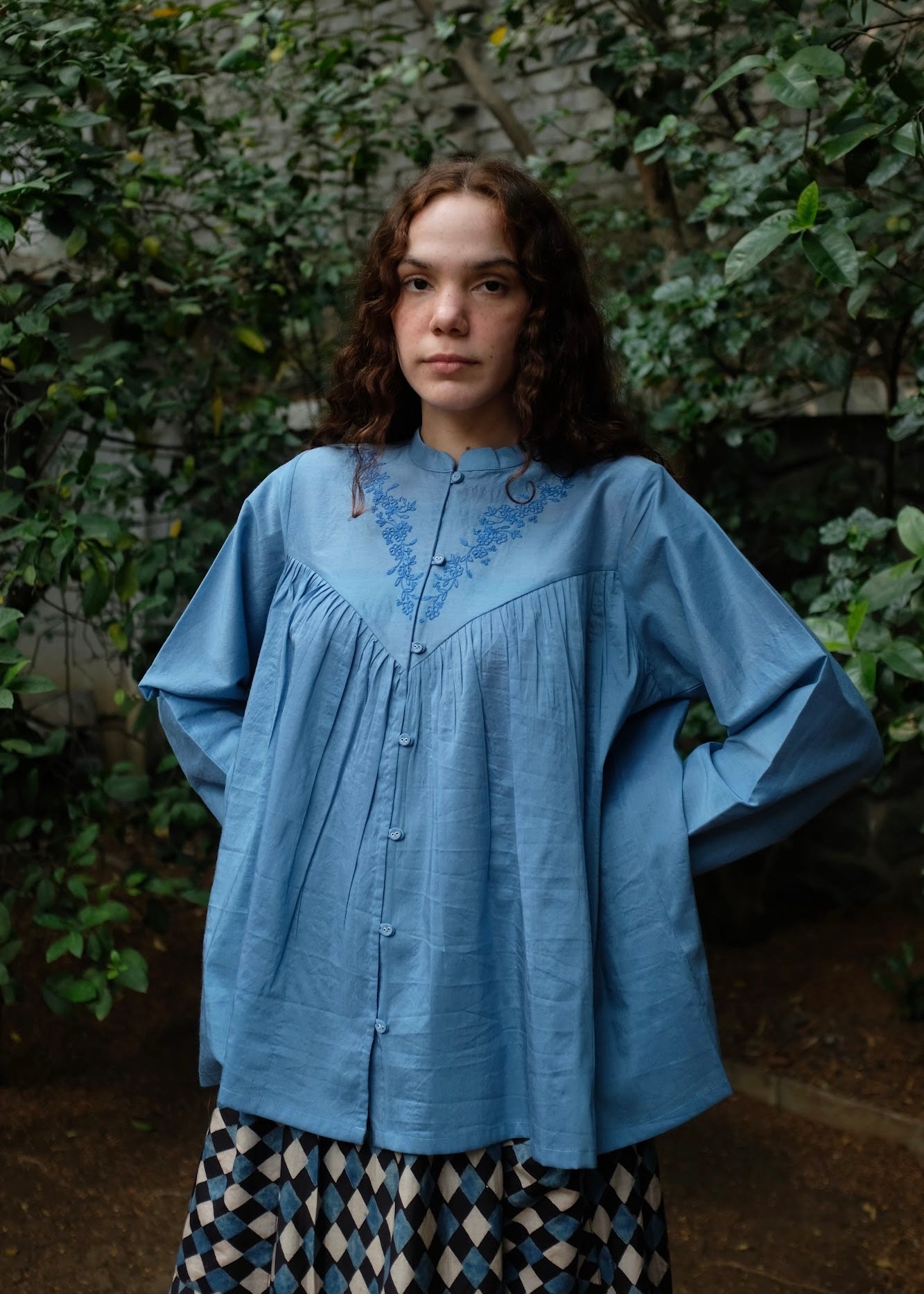 Liora | Embroidered Top