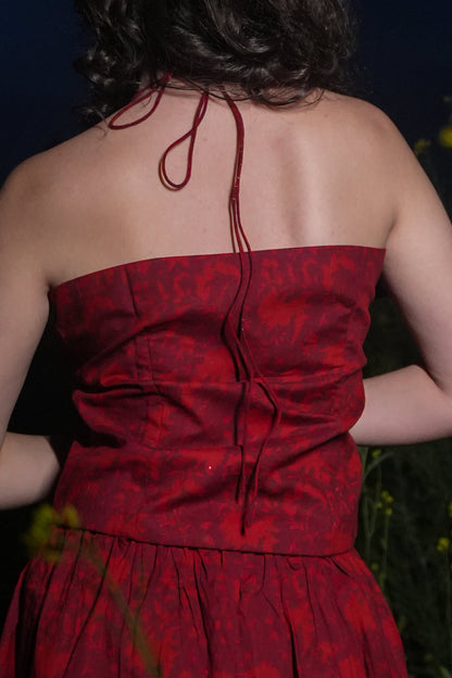 Crim | Deep Crimson Waistcoat