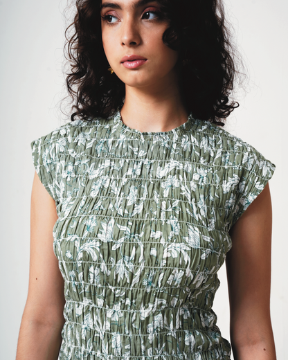 Cicily | Hunter Green Dress