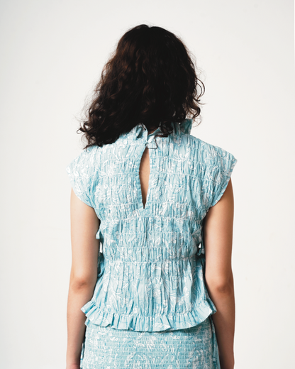 Iris | Sky Blue Top
