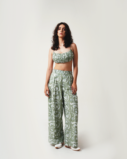 Rooh | Hunter Green Pants