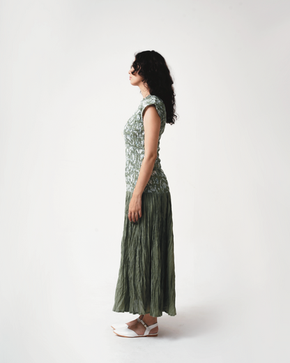Cicily | Hunter Green Dress