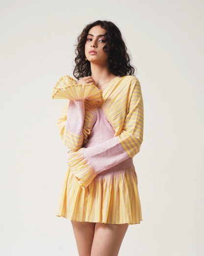 Sunray | Pleated Dress