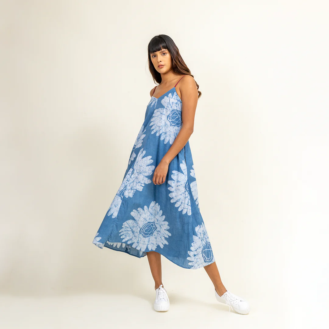 Yui | Batik Floral Dress