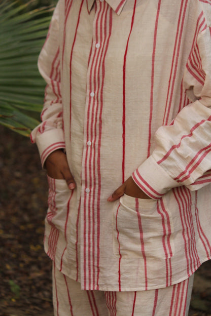 Kovi | Unisex Handwoven Shirt