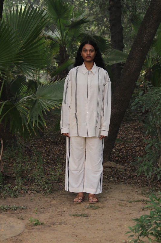 Kovi | Unisex Handwoven Shirt