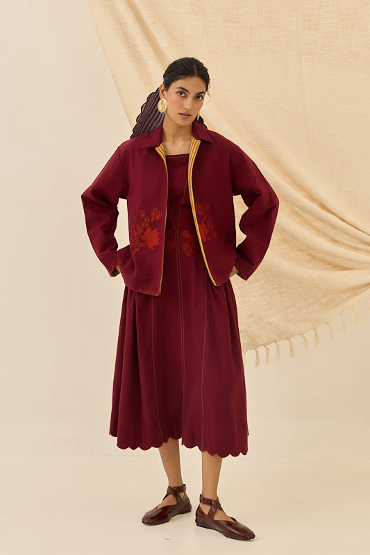 Kuhu | Handloom Reversible Jacket